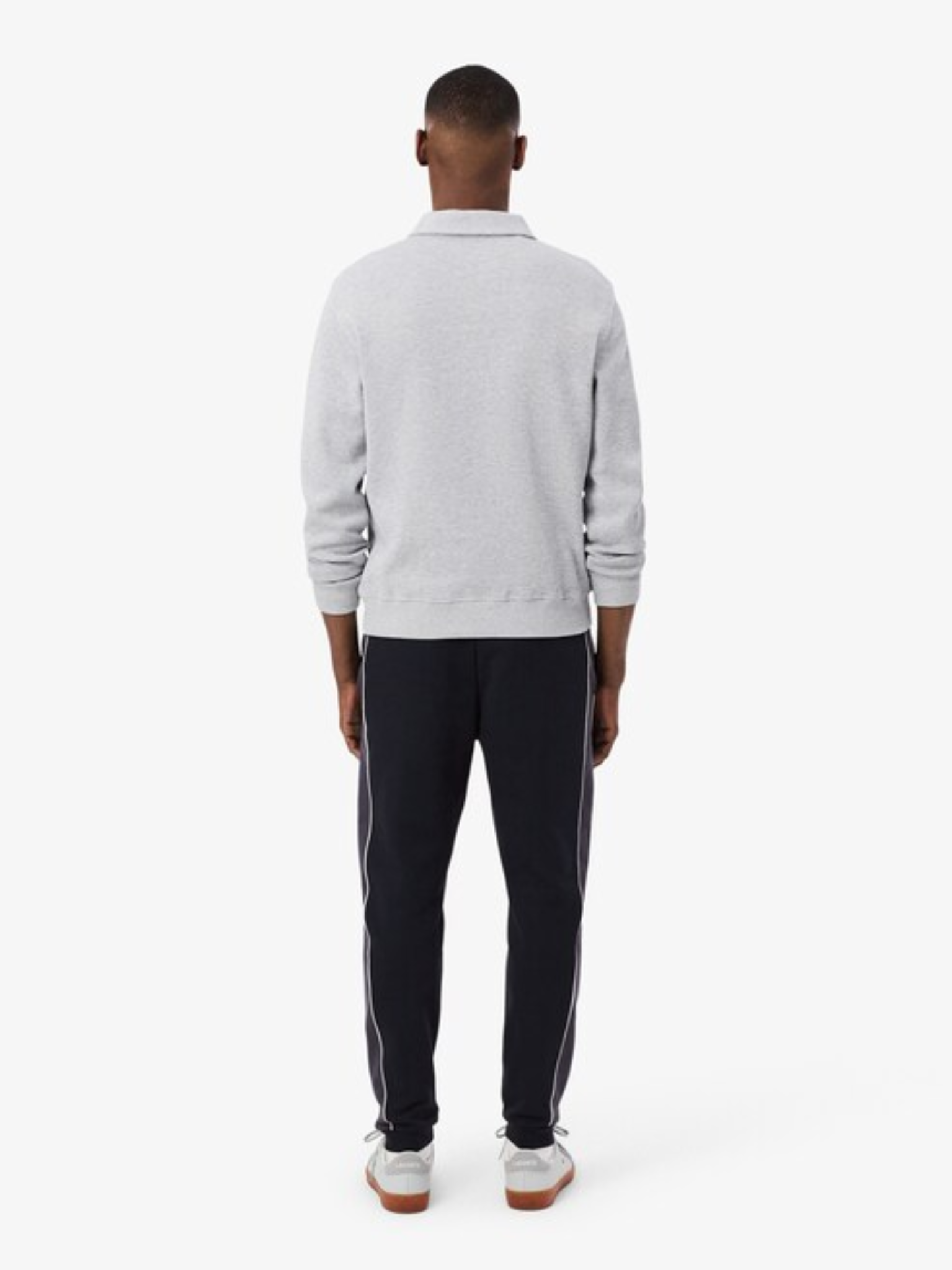 LACOSTE Tapered Leg Sweatpants Black