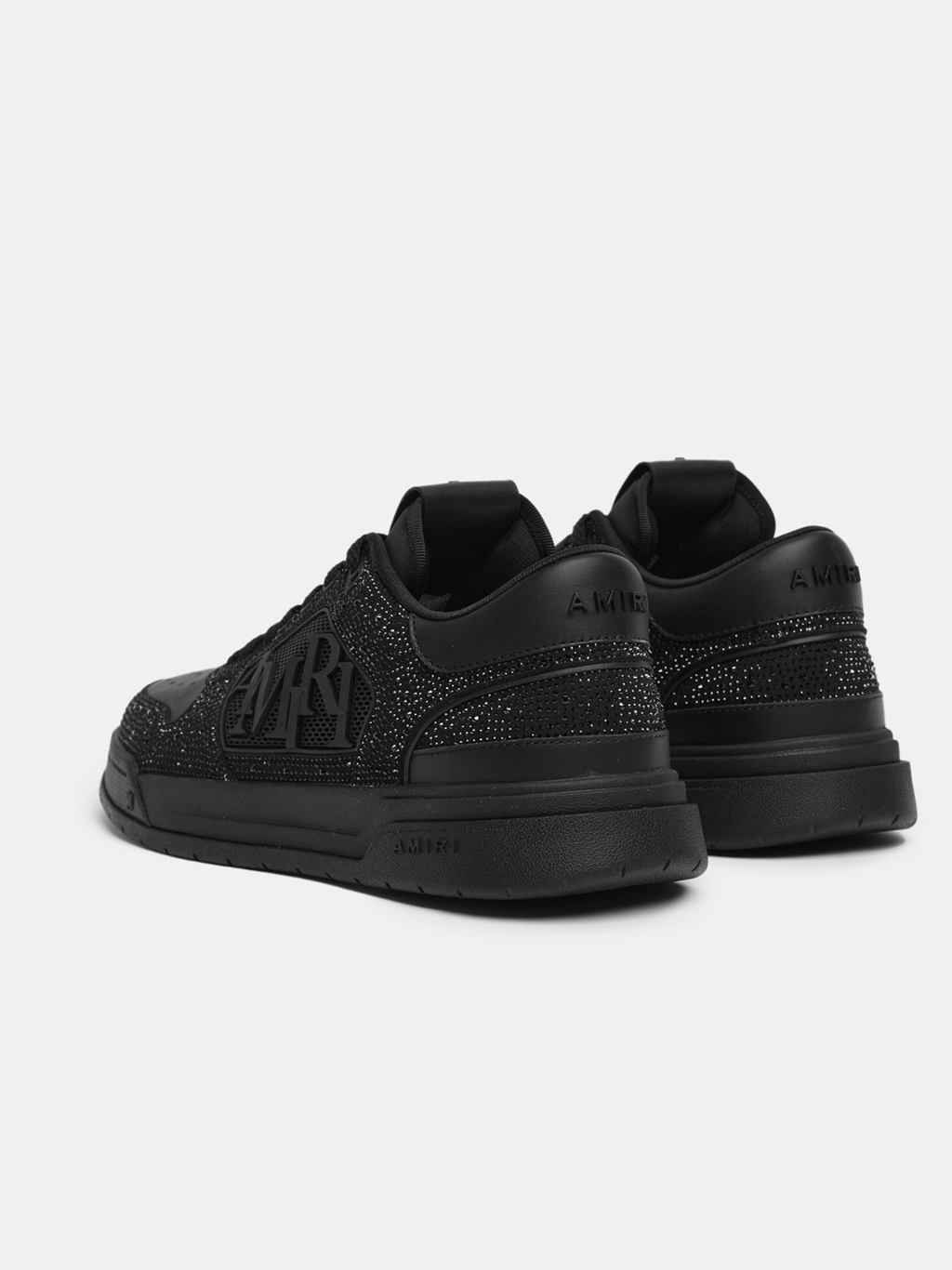 AMIRI Crystal Classic Low Sneakers Black