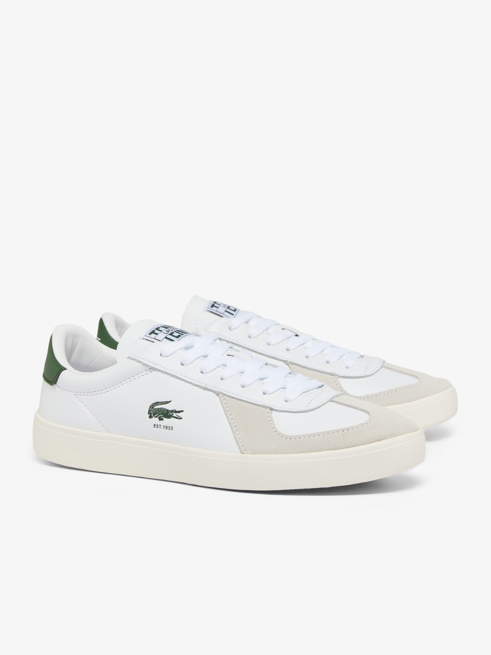 LACOSTE Baseshot Pro Leather Sneakers White