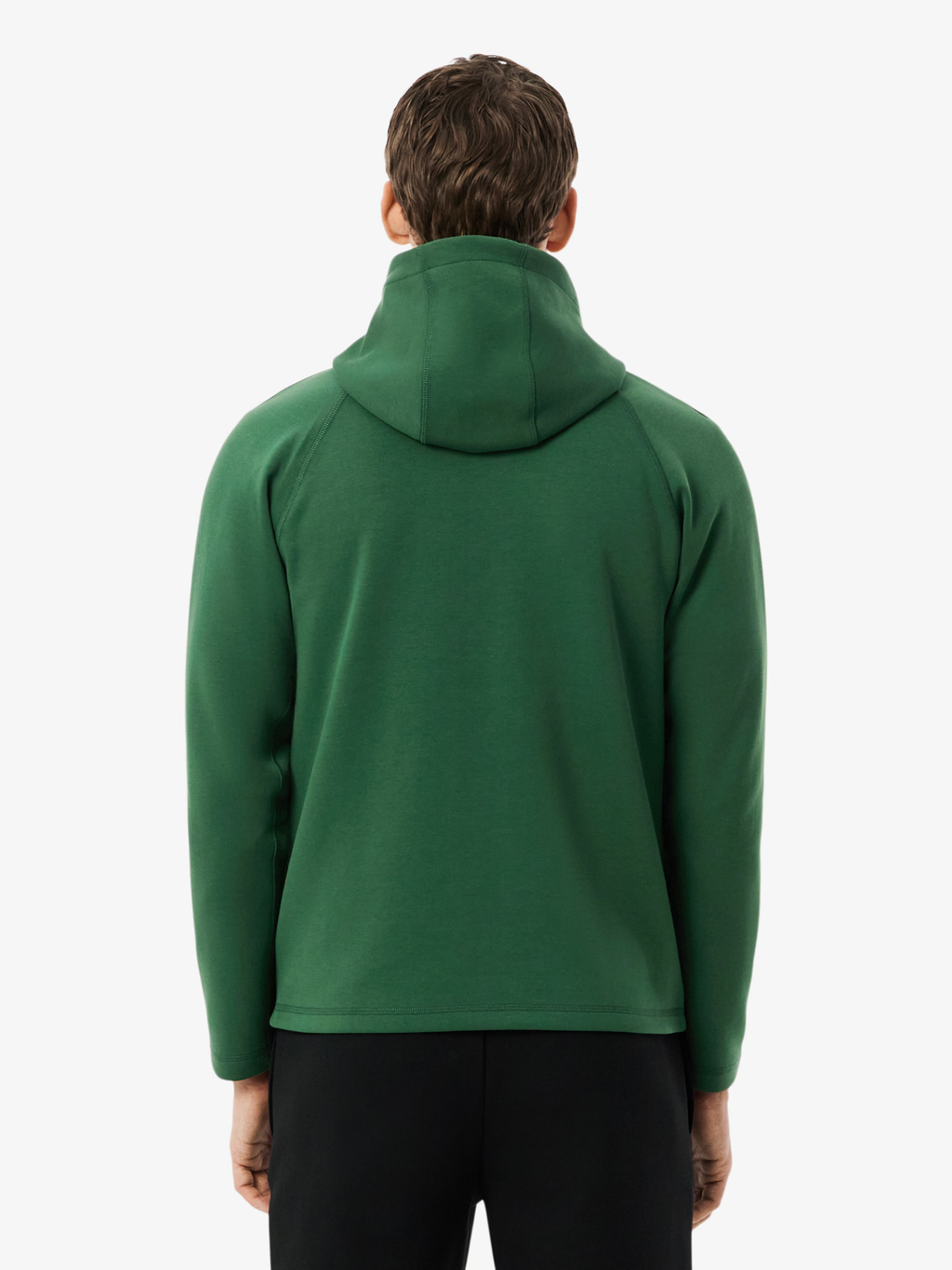 LACOSTE Sport Stretch Zipped Hoodie Pine Green