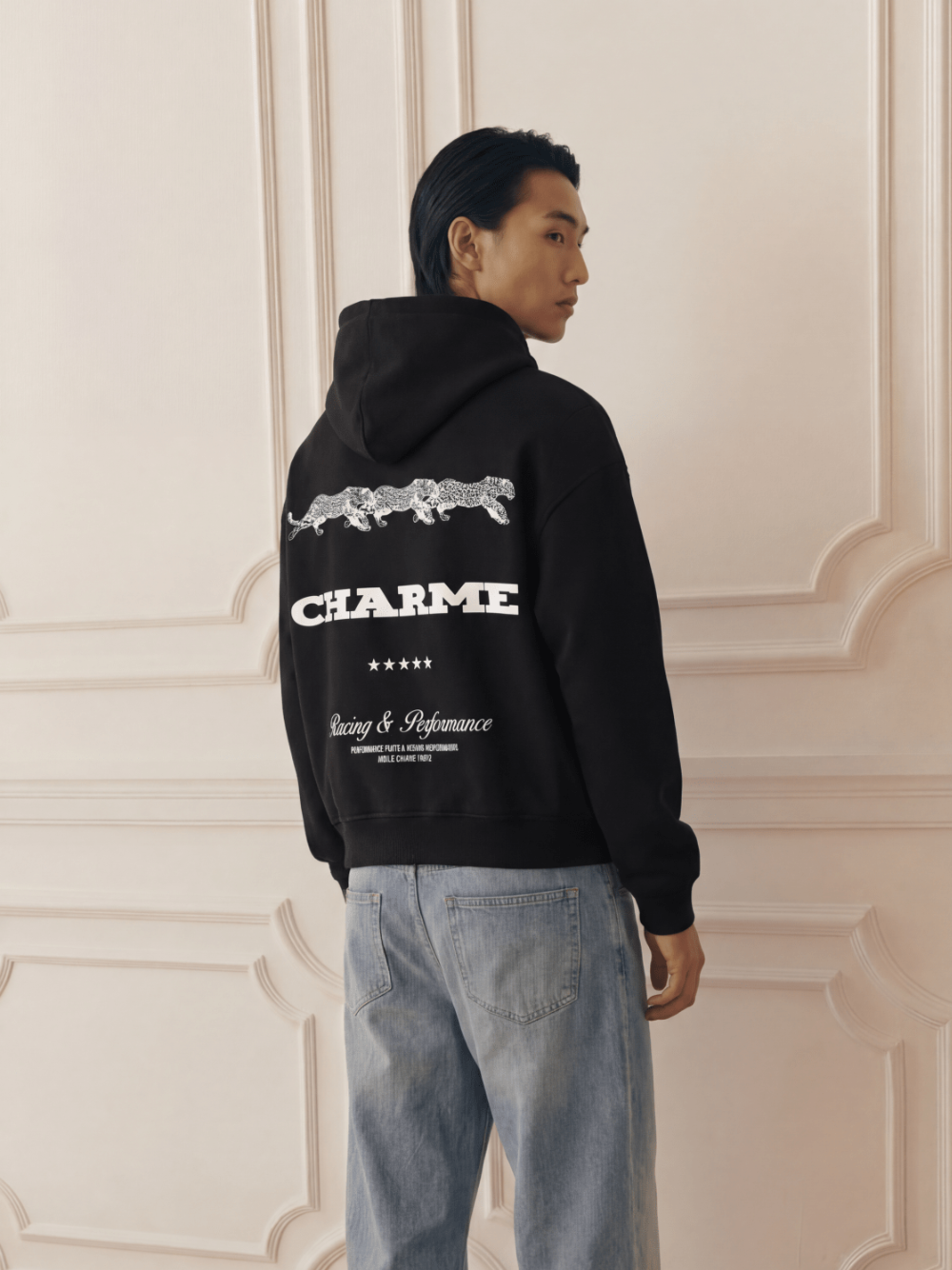 AMÉLIE CHARME Charme Racing & Performance Hoodie Black
