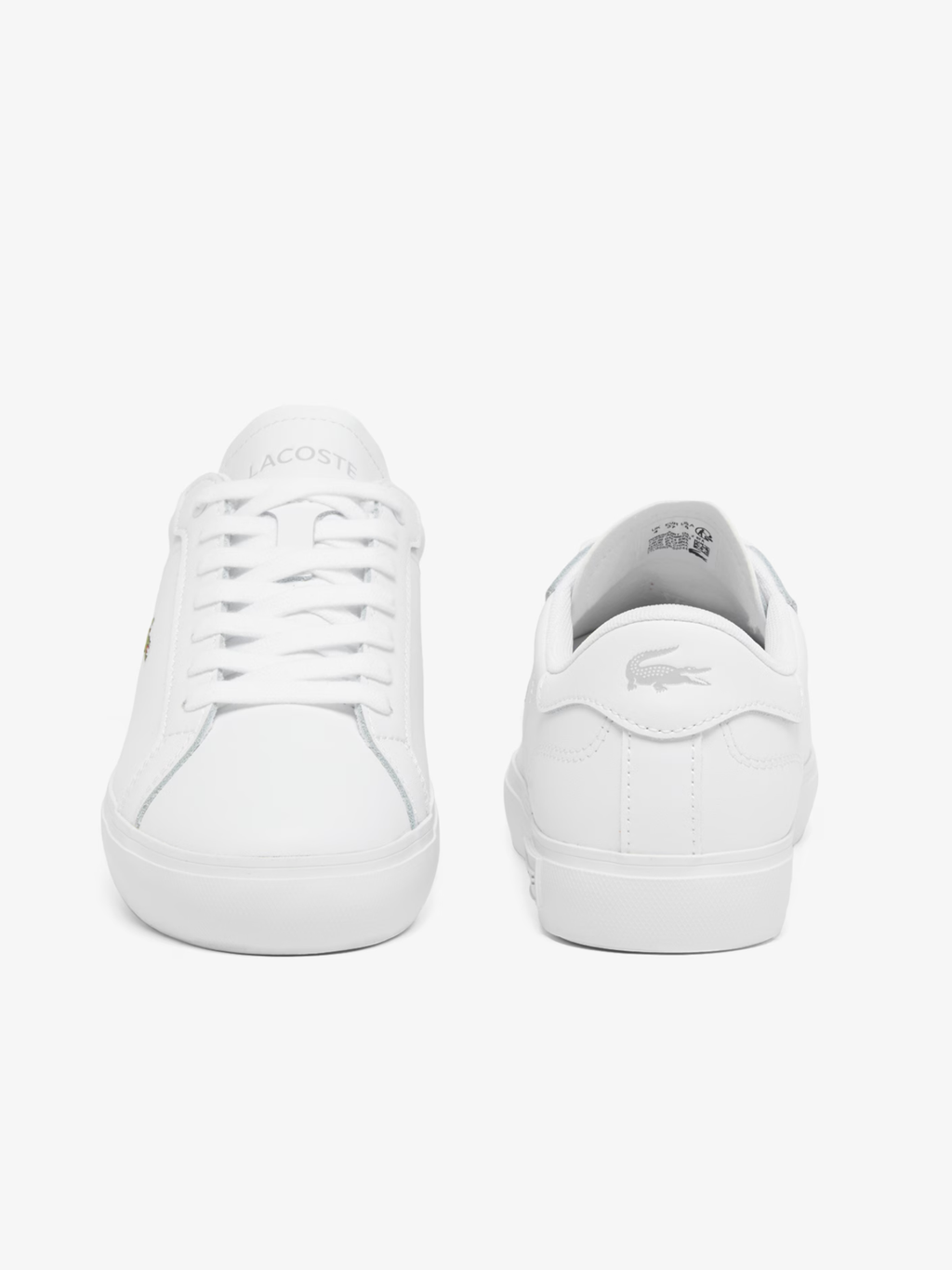 LACOSTE WOMEN Powercourt Leather Sneakers White