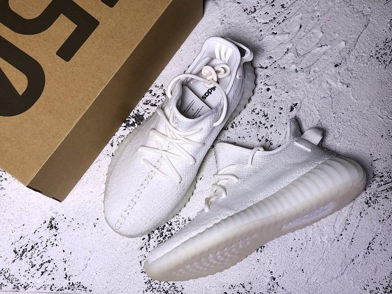 Adidas Yeezy 350V2 All White Real Boost Basf