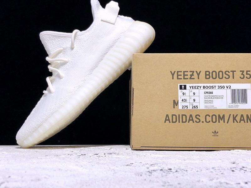 Adidas Yeezy 350V2 All White Real Boost Basf