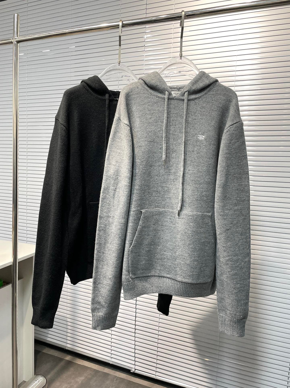 Black and Grey Hoodie