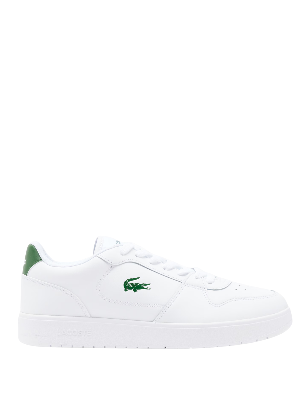 LACOSTE Court Ace Leather Sneakers White/Dark Green