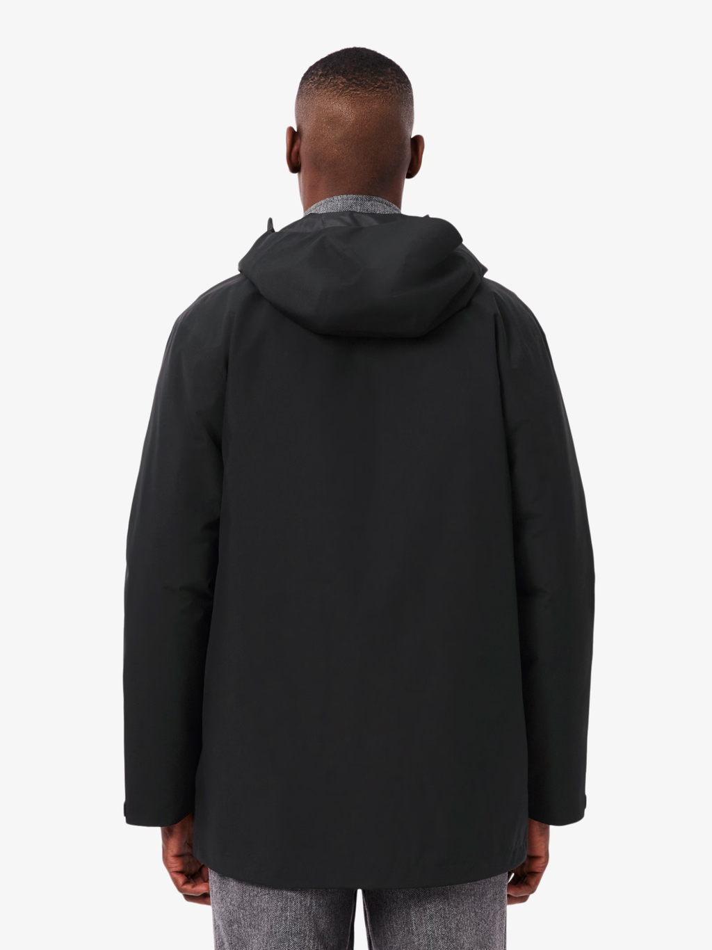 LACOSTE 3 in 1 Water-Repellent Padded Parka Black