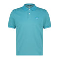 Cp Company Tacting Piquet Logo Polo Shirt In Tile Blue