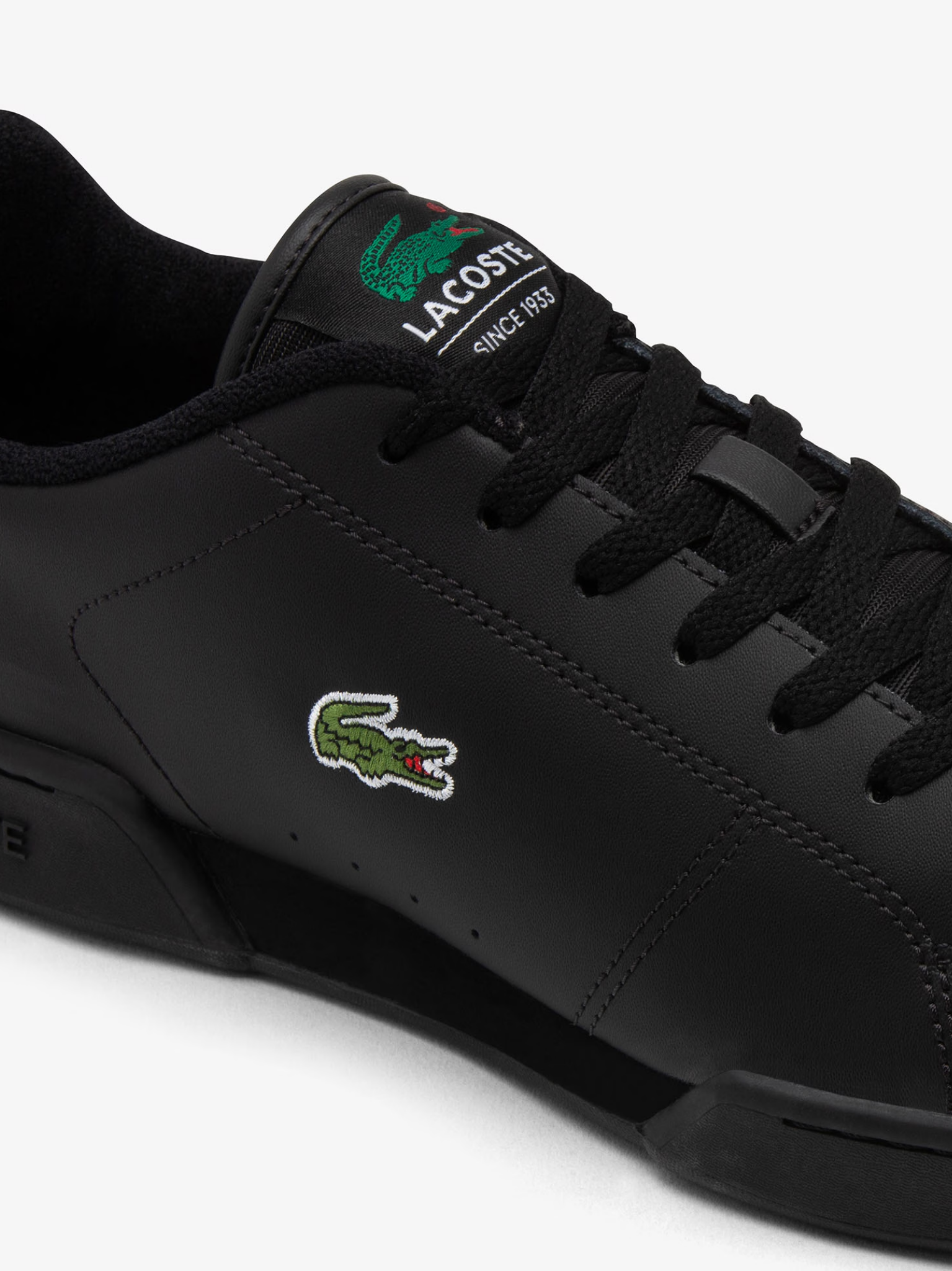 LACOSTE Carnaby Cup Leather Sneakers Black