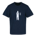 Cp Company Indigo Jersey Sailor Logo T-Shirt Dark Blue