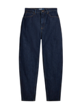 RALPH LAUREN WOMEN Curved Tapered Jeans Kelilah Wash