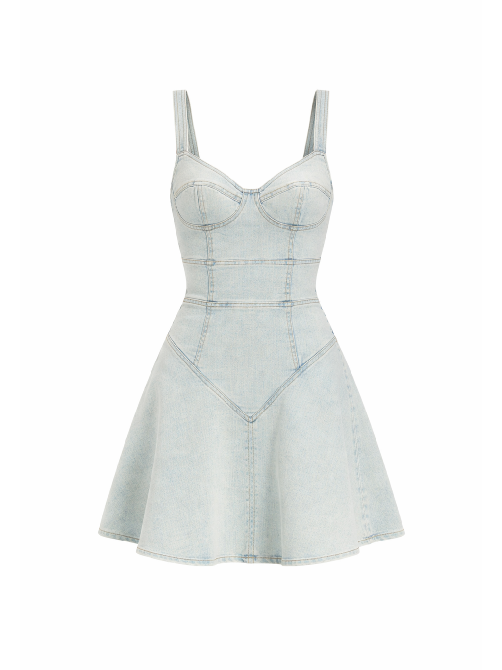 BARDOT WOMEN Reyna Denim Mini Dress Light Denim