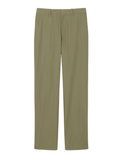LACOSTE Regular Fit Cotton Twill Chino Pants Khaki Green