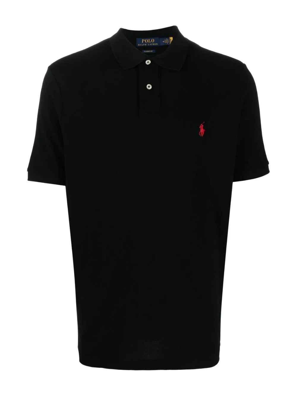 RALPH LAUREN The Iconic Mesh Polo Shirt Polo Black