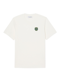 LACOSTE WOMEN Cotton Badge T-shirt White