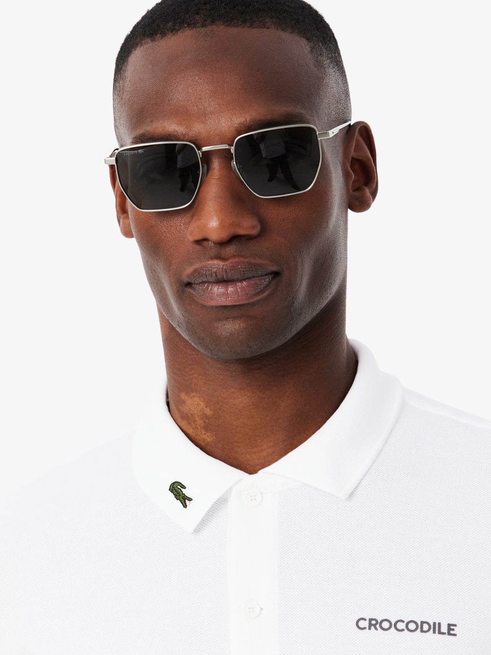 LACOSTE Regular Fit L.12.12 Branded Polo Shirt White