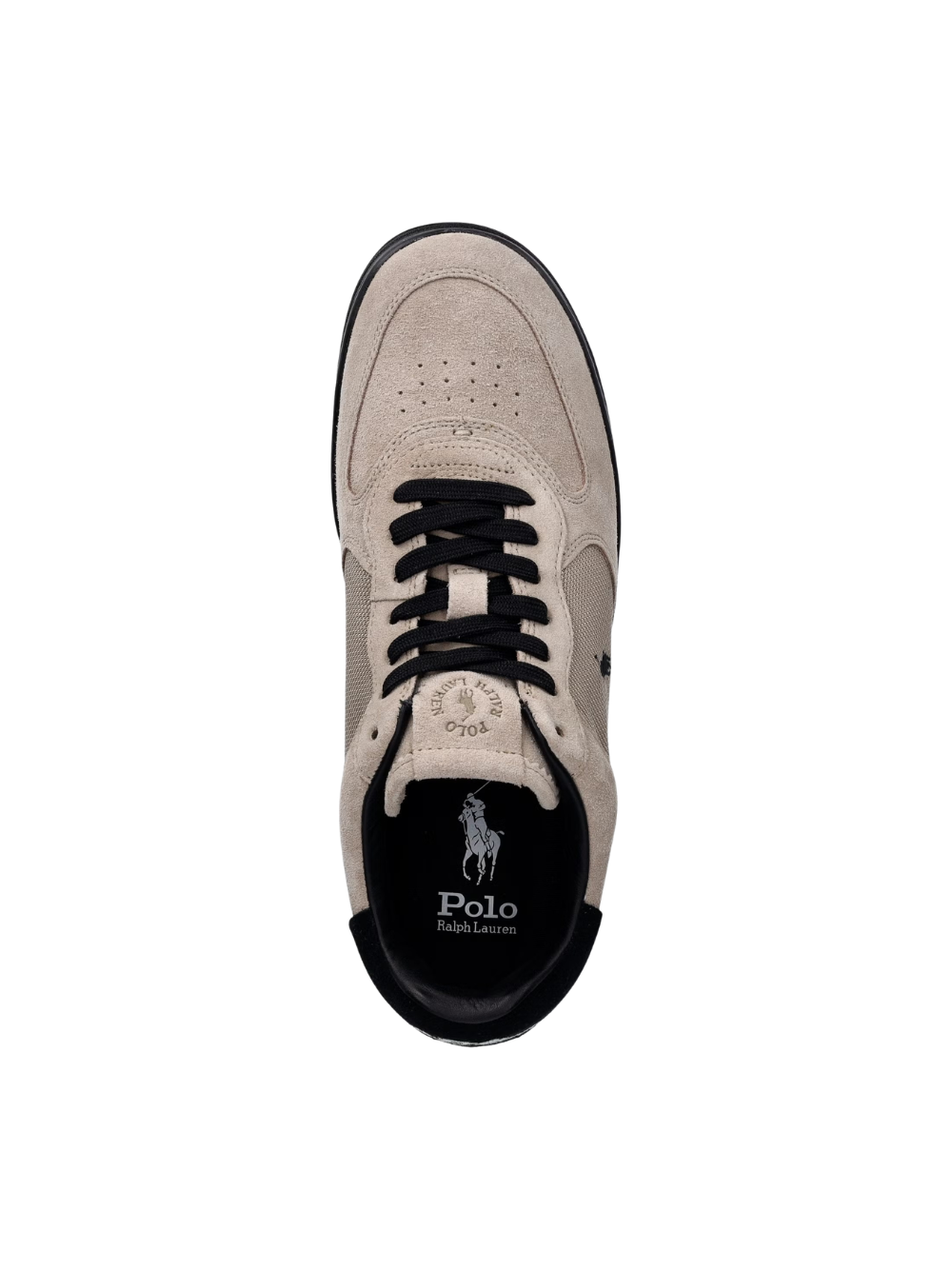 RALPH LAUREN Masters CRT SK LTL Sneakers Black/Milkshake