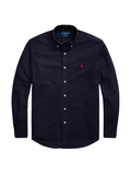 RALPH LAUREN Custom Fit Garment-Dyed Oxford Shirt Navy