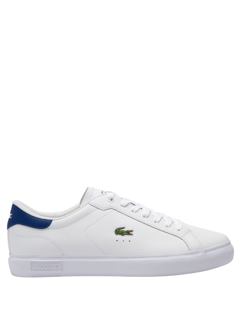 LACOSTE Powercourt Leather Sneakers White/Blue