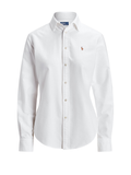 RALPH LAUREN WOMEN Slim Fit Oxford Shirt White