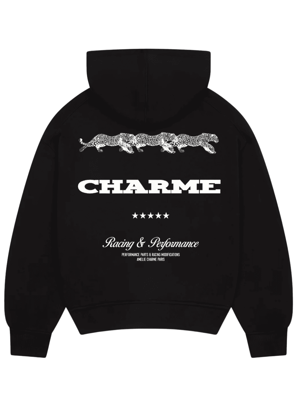 AMÉLIE CHARME Charme Racing & Performance Hoodie Black
