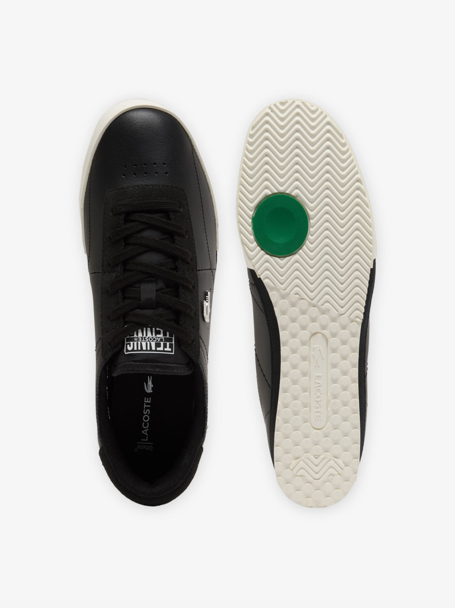 LACOSTE Aura Leather Sneakers Black