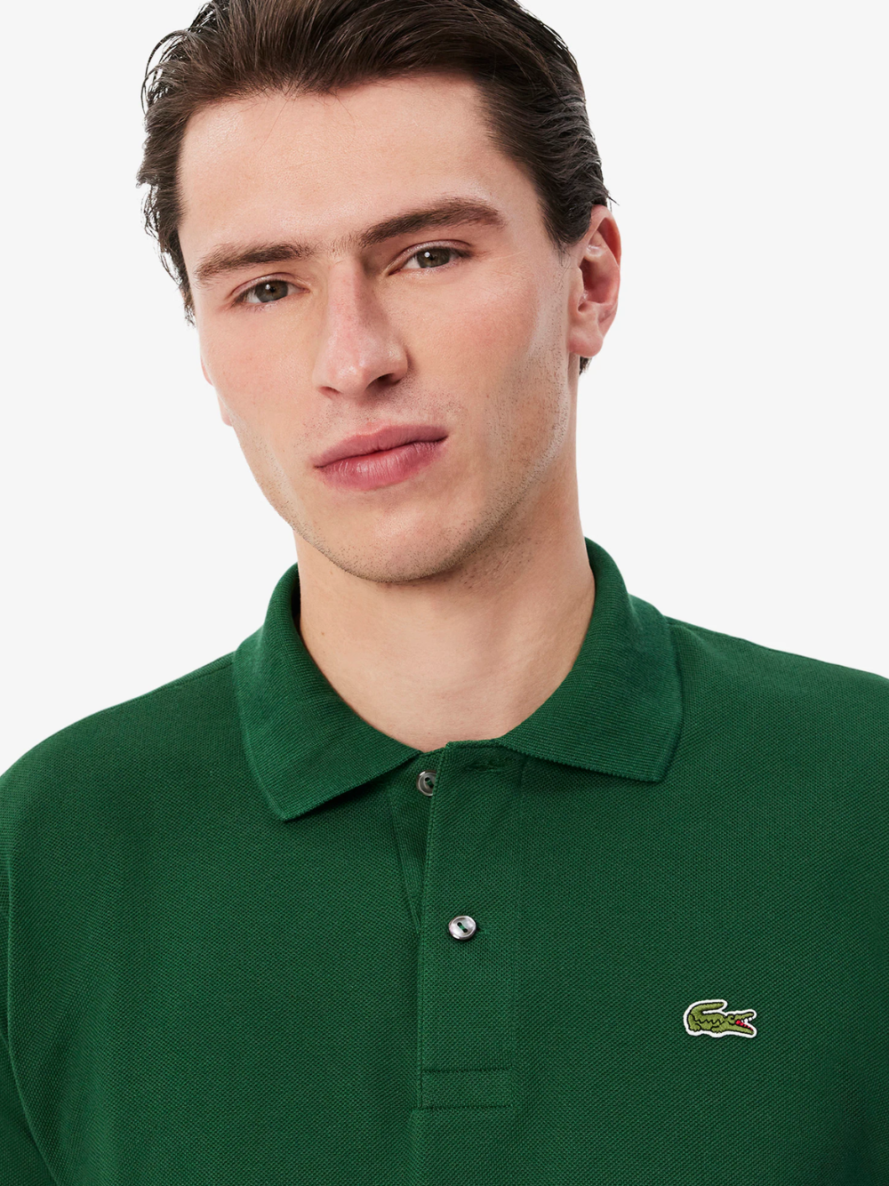 LACOSTE Classic Fit L.12.12 Original Polo Shirt Pine Green