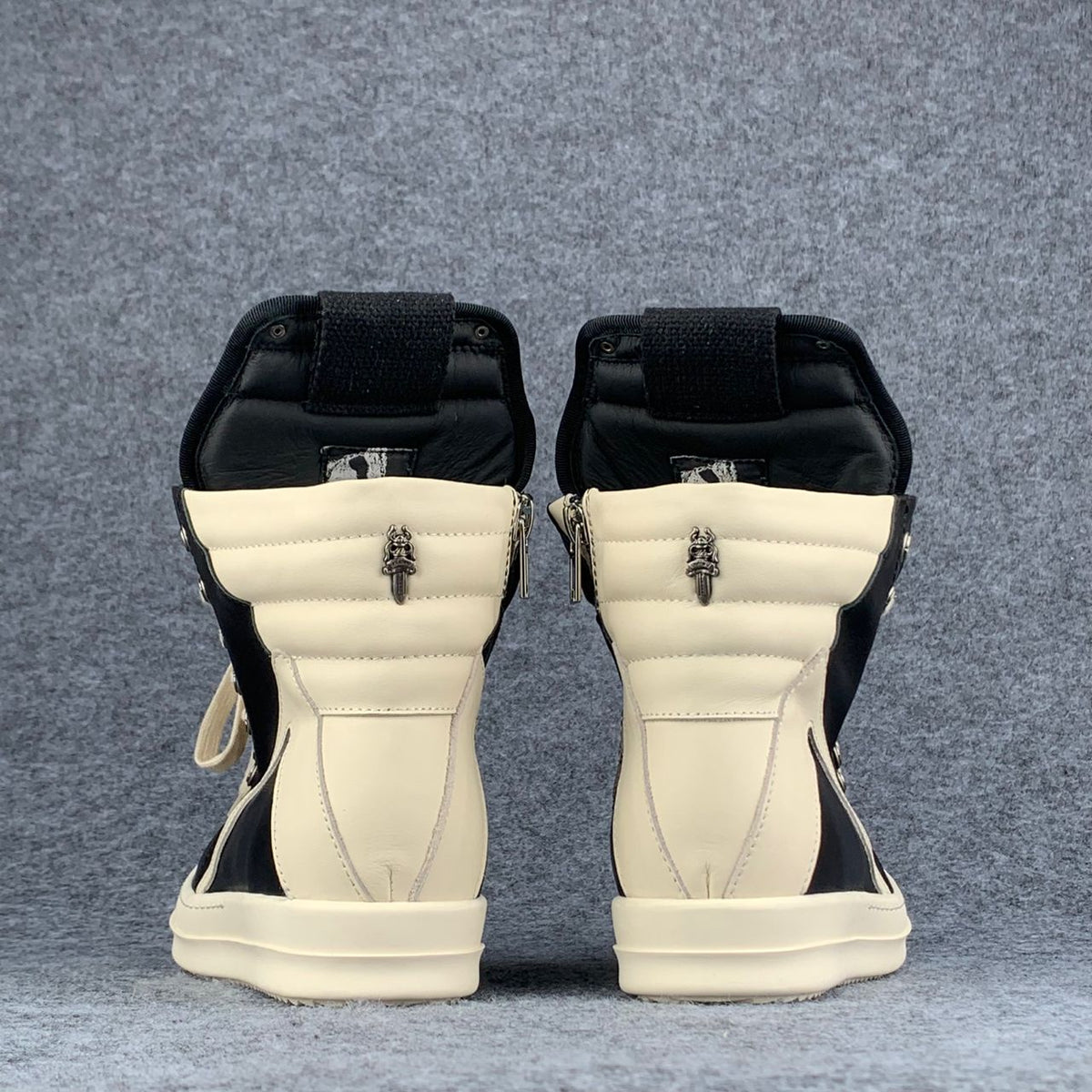 Chrome Hearts x Rick Owens Geobasket High 'Black'