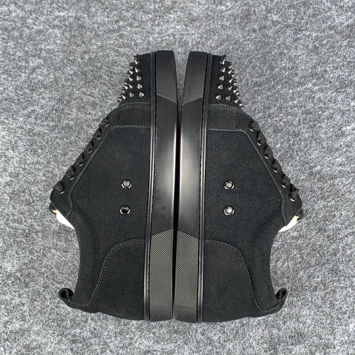 Christian Louboutin Louis Junior Spikes 'Black