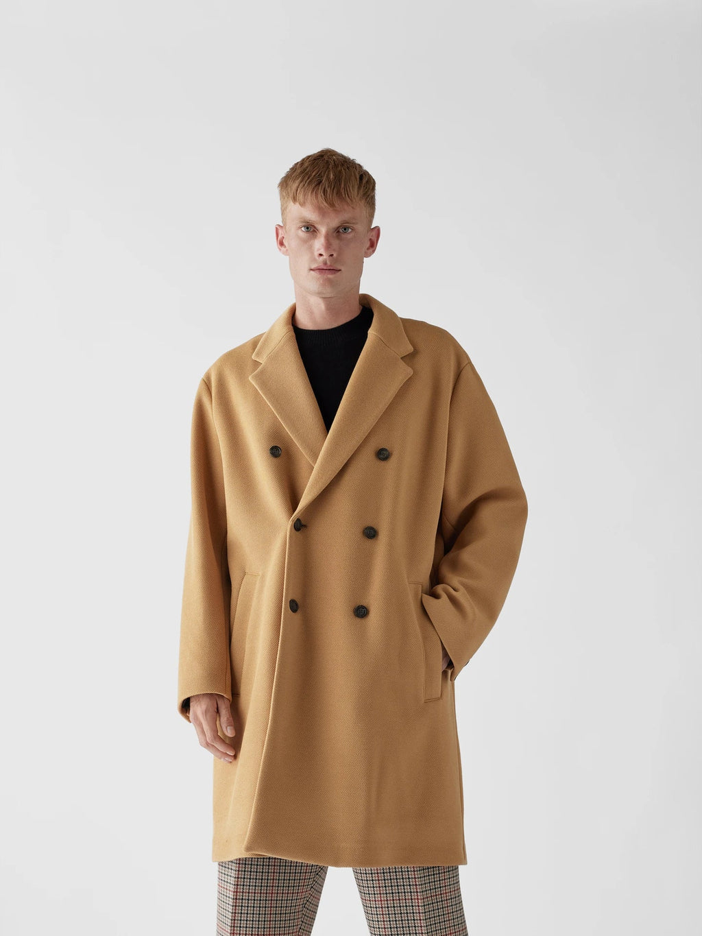 BOSS X RUSSELL ATHLETIC Overcoat Beige