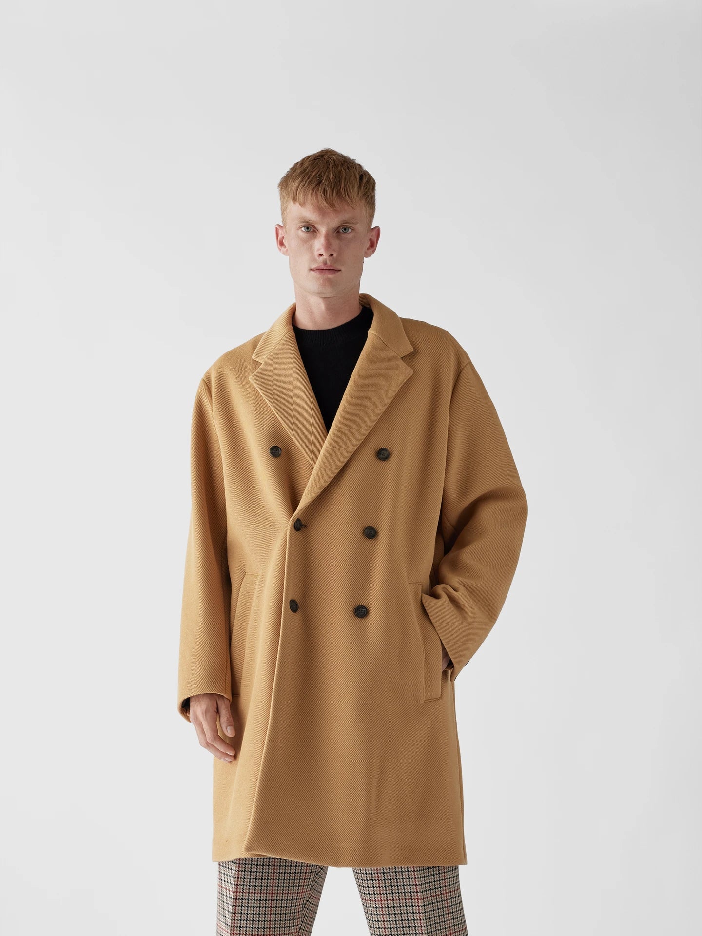 BOSS X RUSSELL ATHLETIC Overcoat Beige