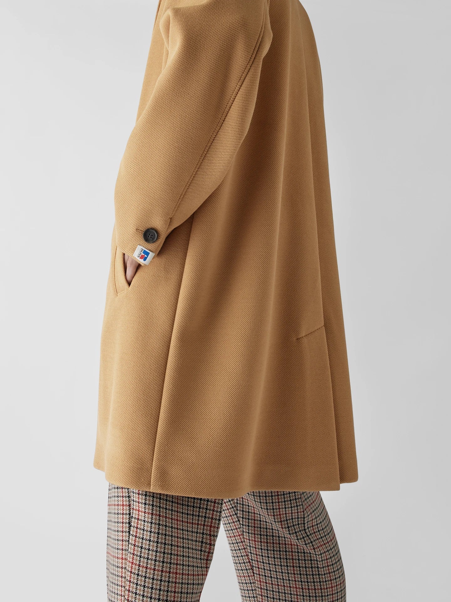 BOSS X RUSSELL ATHLETIC Overcoat Beige