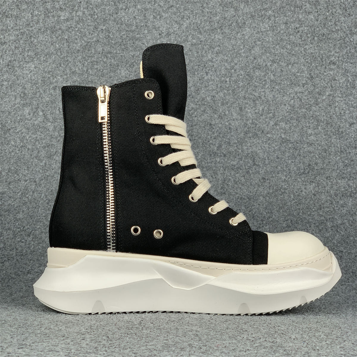 Rick Owens DRKSHDW Abstract High 'Black Milk'