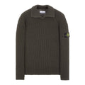 Stone Island Heavy Knit Sweatshirt in Olive