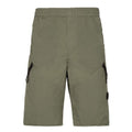 Cp Company Nylon Lens Shorts in Bronze Green