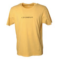 Cp Company Rings Jersey 24/1 Graphic T-Shirt in Yellow