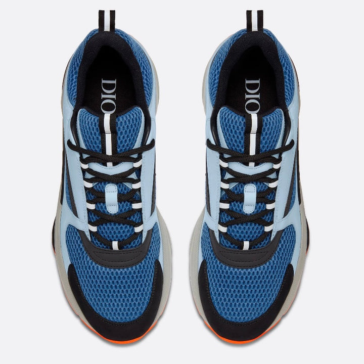 Dior B22 Sneakers Blue, Grey & Orange