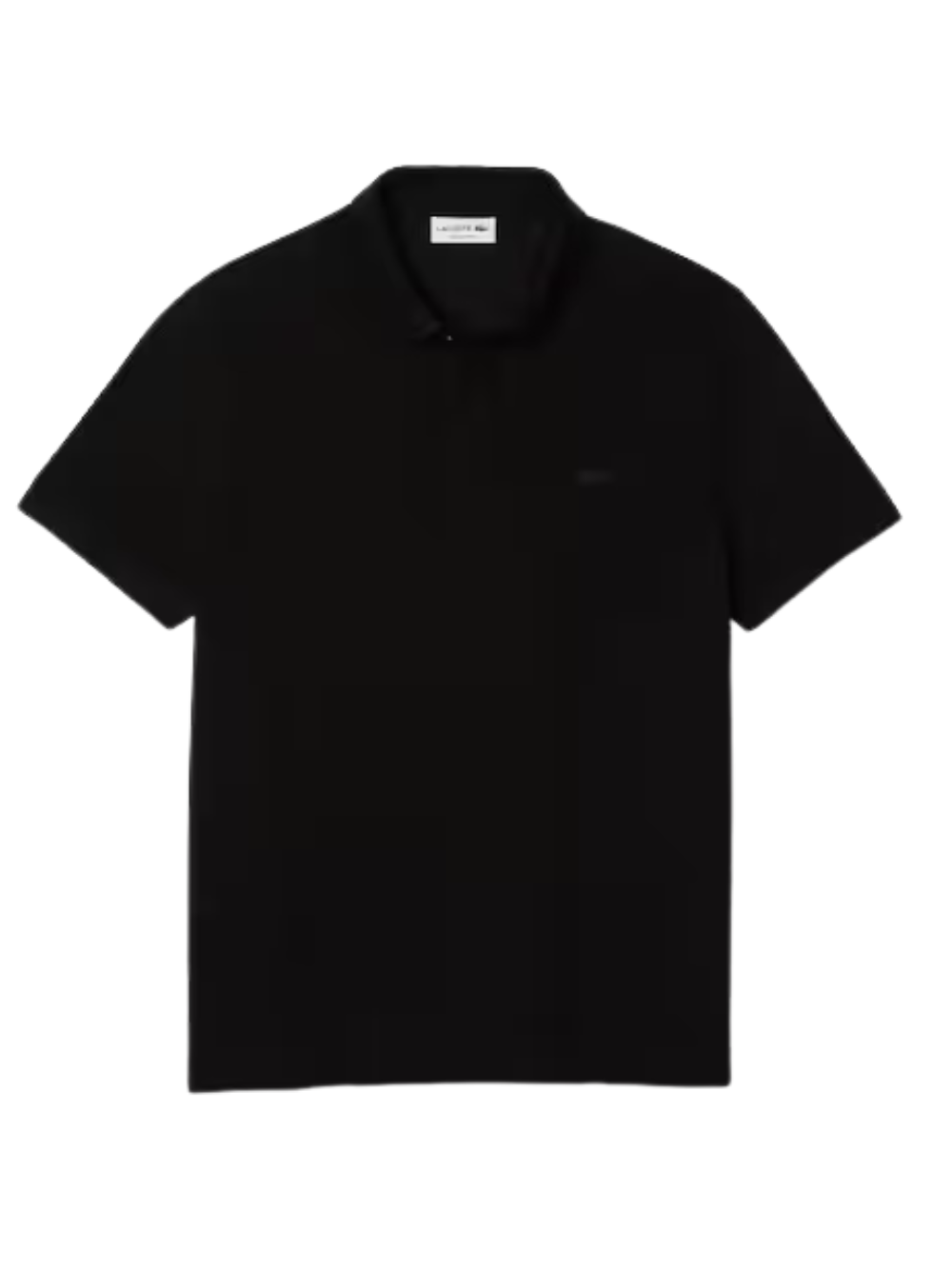 LACOSTE Regular Fit Paris Stretch Piqué Polo Shirt Black