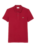LACOSTE Slim Fit L.12.12 Piqué Polo Shirt Red