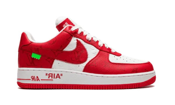 Nike Air Force 1 Low Louis Vuitton White Red