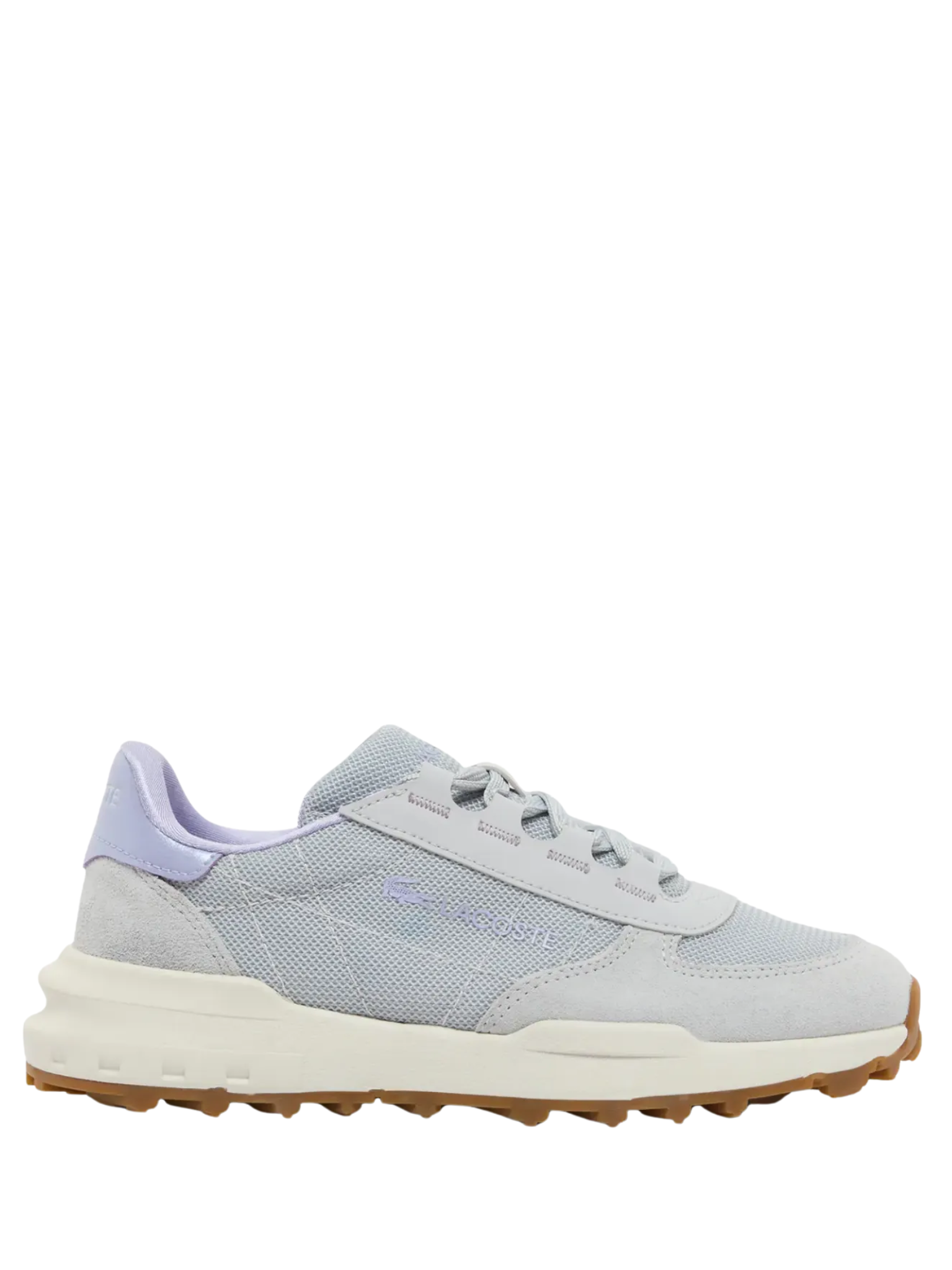 LACOSTE WOMEN Elite Active Evo Sneakers Light Grey/Light Purple