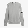 Cp Company Diagonal Raised Cotton Lens Sweatshirt Griffin Grey