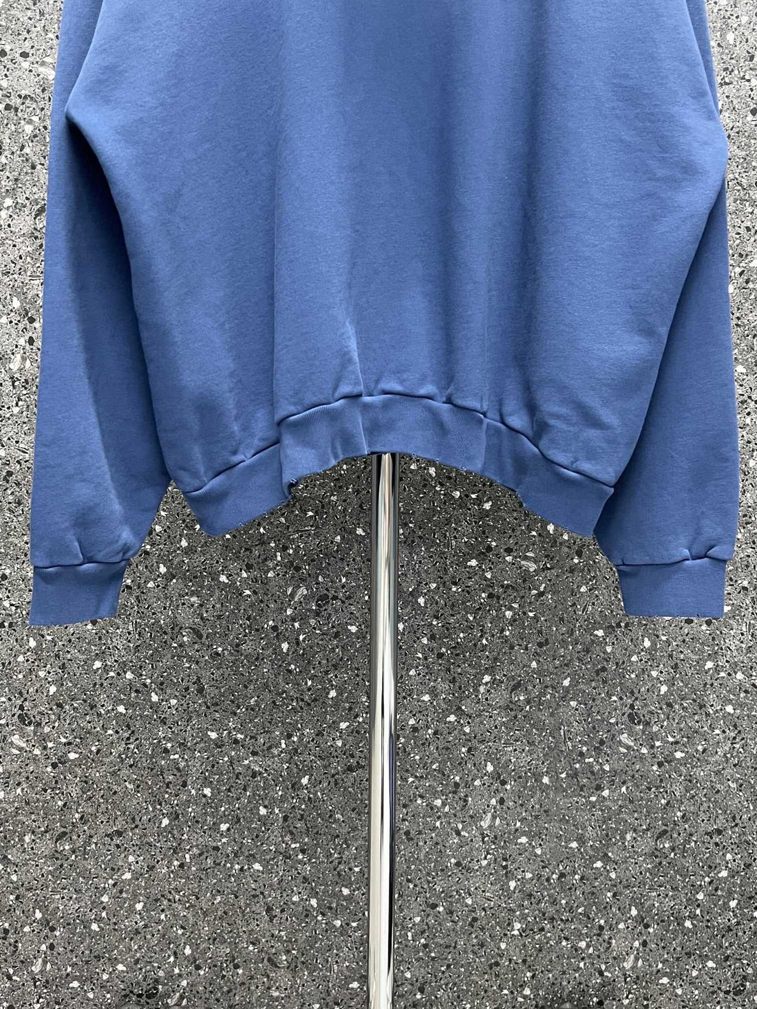 White and Blue Hoodie