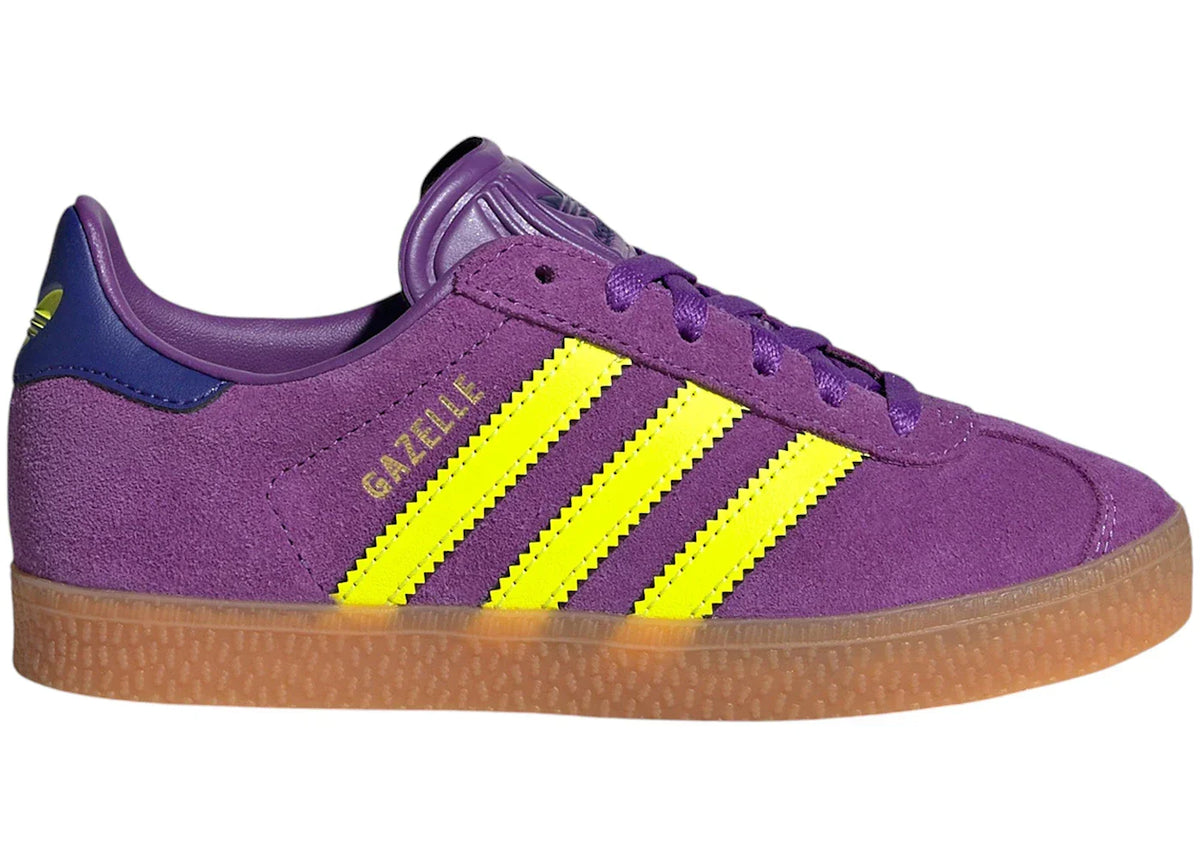 adidas Gazelle Active Purple Solar Yellow Collegiate Purple (PS)