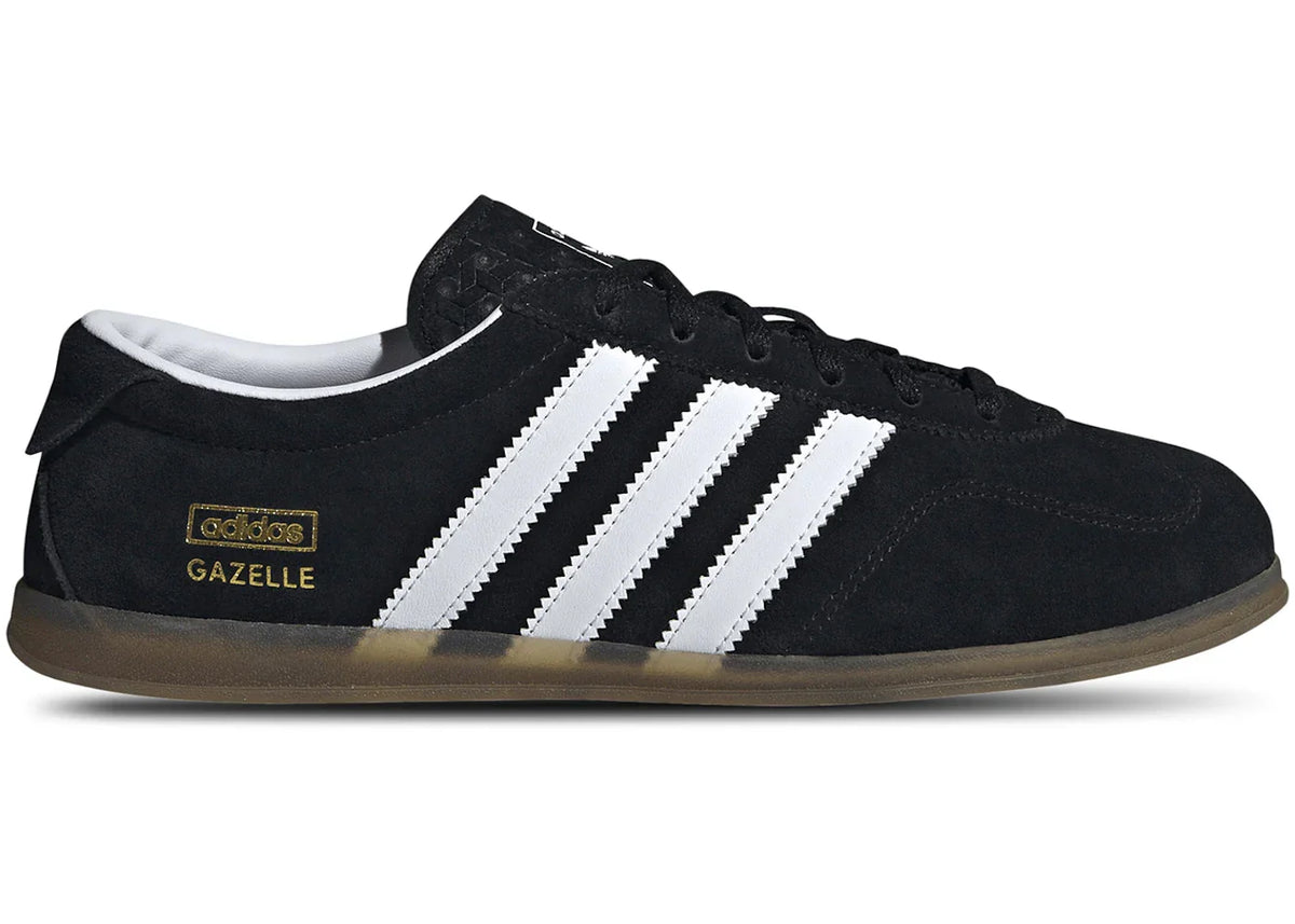 adidas Gazelle Lo Pro Black White Gum (Women's)