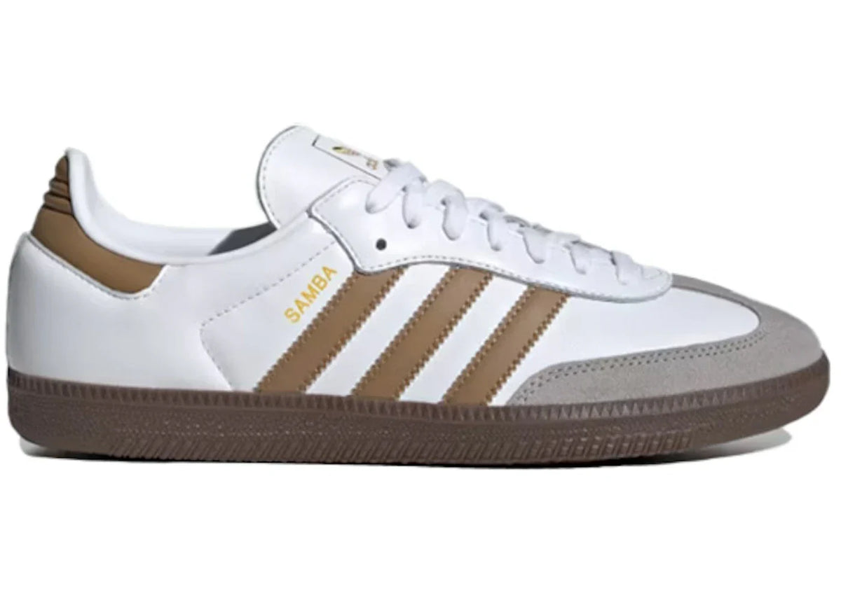 adidas Samba OG Cloud White Brown Desert