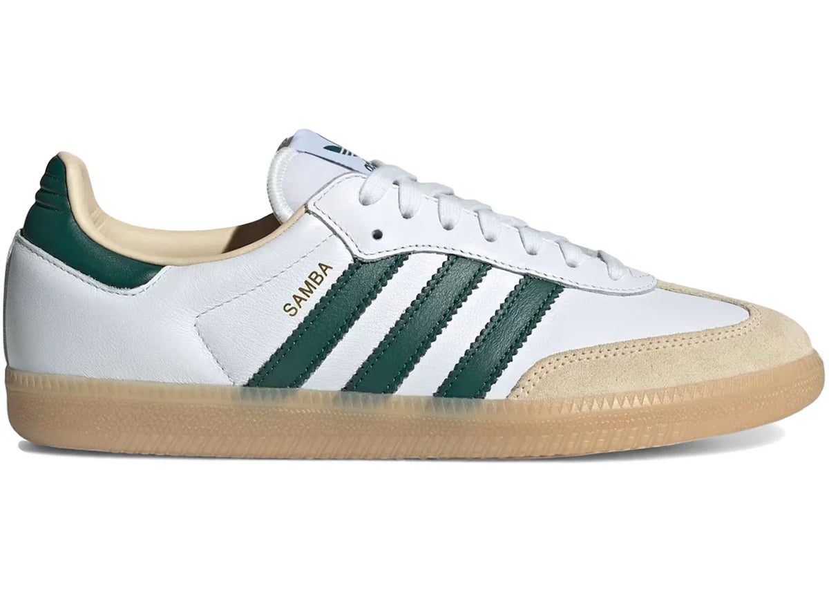 adidas Samba OG Cloud White Collegiate Green Gum