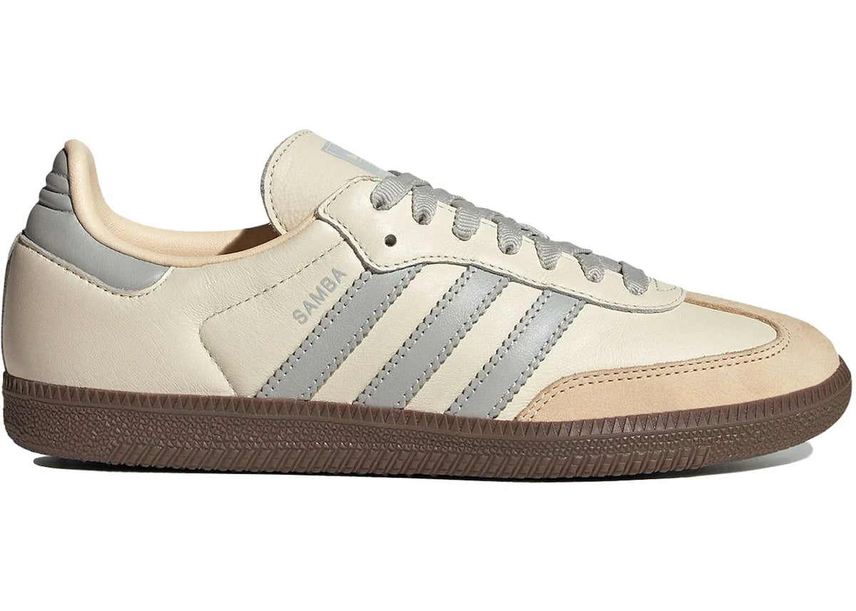 adidas Samba OG Cream White Wonder Silver (Women's)
