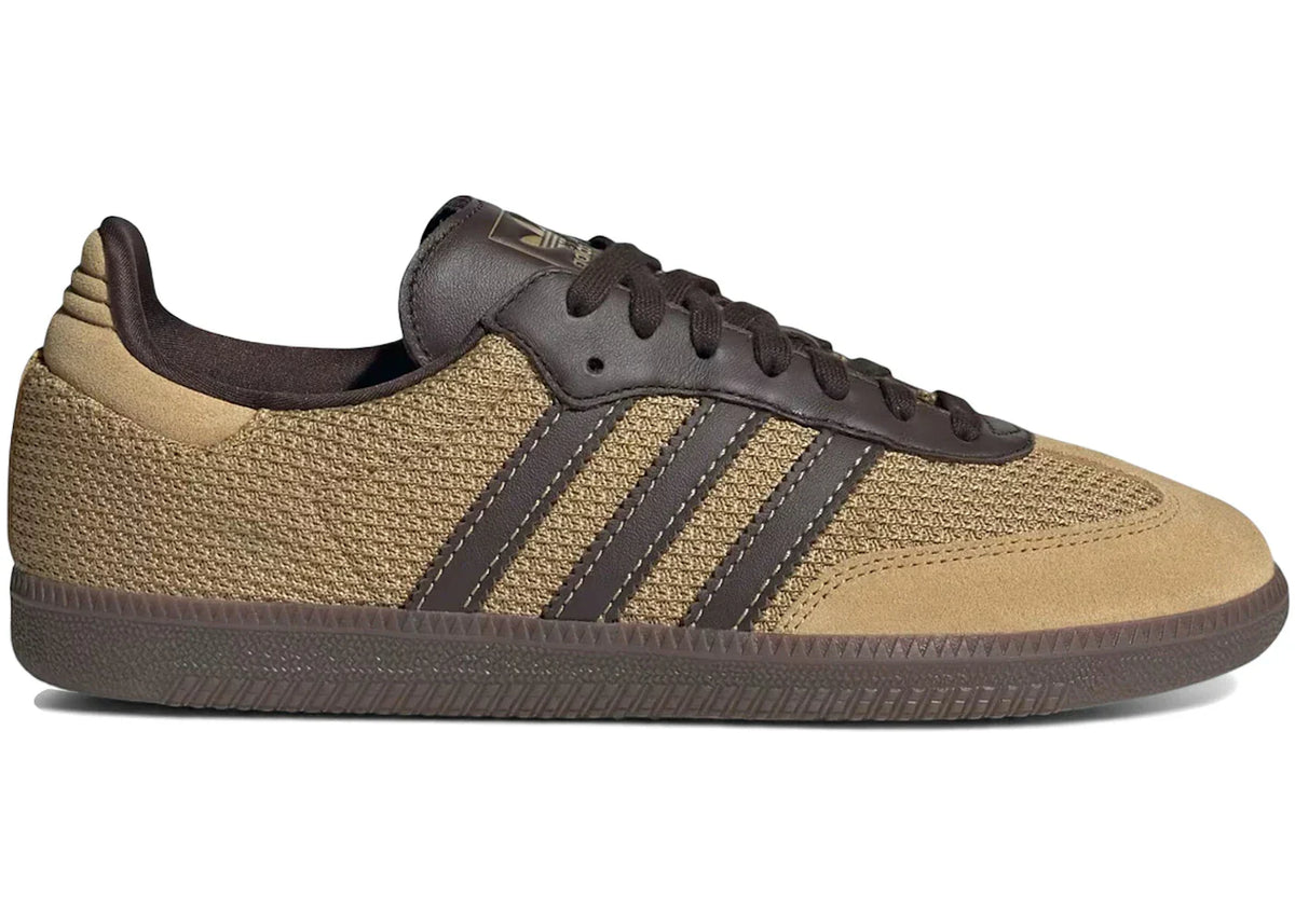 adidas Samba OG Golden Beige Dark Brown