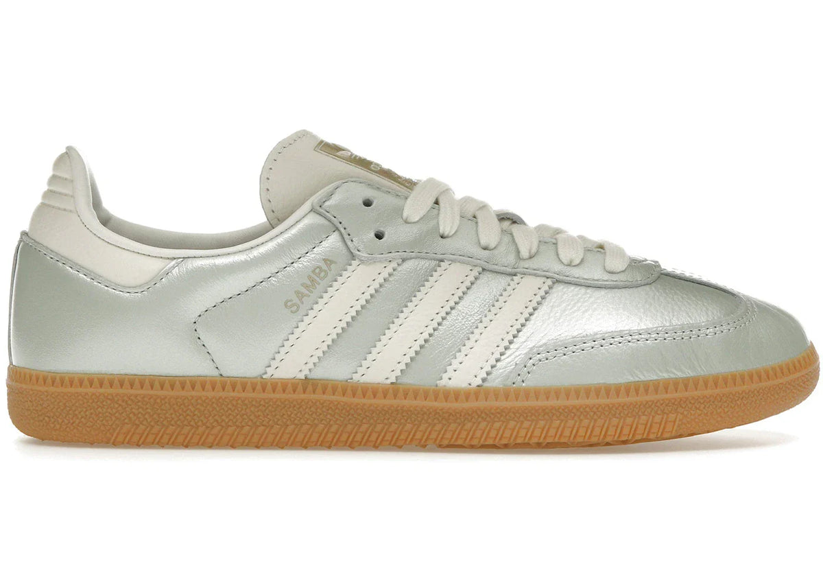 adidas Samba OG Linen Green Metallic (Women's)